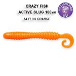 Силиконовые приманки Crazy Fish Active slug 4" 31-100-64-6