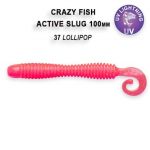 Силиконовая приманка Crazy Fish Active slug 4" 31-100-37-6