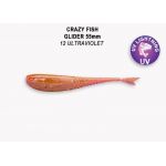 Силиконовые приманки Crazy Fish Glider 2.2" 35-55-12-6