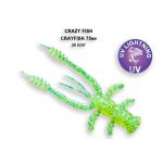 Силиконовые приманки Crazy Fish Crayfish 3" 34-75-20-6