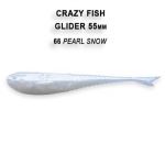 Силиконовые приманки Crazy Fish Glider 2.2" 35-55-66-6-F