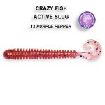 Силиконовые приманки Crazy Fish Active slug 2.8"  2-71-13-6