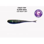 Силиконовые приманки Crazy Fish Glider 2.2" 35-55-12d-6