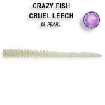 Силиконовые приманки Crazy Fish Cruel leech 2.2" 8-55-5-1