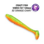 Силиконовые приманки Crazy Fish Vibro fat 4.7"39-120-5d-6