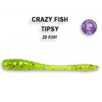 Силиконовые приманки Crazy Fish Tipsy 2" 9-50-20-6