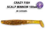 Силиконовые приманки Crazy Fish Scalp minnow 4" 18-100-9-4