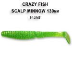 Силиконовые приманки Crazy Fish Scalp minnow 5.5" 19-130-21-4