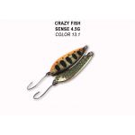 Колеблющаяся блесна Crazy Fish Sense 4.5 г #13-1 купить в Казани с доставкой по России в рыболовном интернет-магазине Spinningistlife