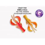 Силиконовые приманки Crazy Fish Nimble 2.5" 44-65-15d-6