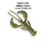 Силиконовые приманки Crazy Fish Nimble 2" 50-50-16-6-F