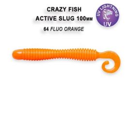 Силиконовые приманки Crazy Fish Active slug 4" 31-100-64-6