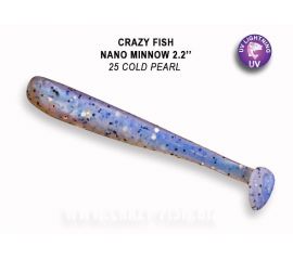 Силиконовые приманки Crazy Fish Nano minnow 2.2" 22-55-25-6