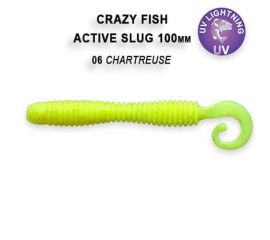 Силиконовые приманки Crazy Fish Active slug 4" 31-100-6-6