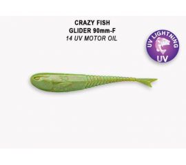 Силиконовые приманки Crazy Fish Glider 3.5" 36-90-14-6-F