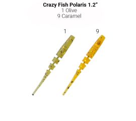 Силиконовая приманка Crazy Fish Polaris 1.2" 61-30-1/9-5
