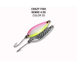 Колеблющаяся блесна Crazy Fish Sense 4.5 г #25 купить в Казани с доставкой по России в рыболовном интернет-магазине Spinningistlife