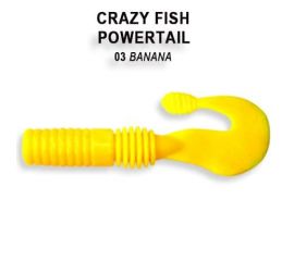Силиконовая приманка Crazy Fish Powertail 2.8" 4-70-3-6