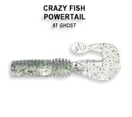 Силиконовые приманки Crazy Fish Powertail 2.8" 4-70-7-6 купить в Казани с доставкой по России в рыболовном интернет-магазине Spinningistlife