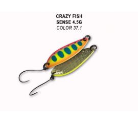 Колеблющаяся блесна Crazy Fish Sense 4.5 г #37.1 купить в Казани с доставкой по России в рыболовном интернет-магазине Spinningistlife