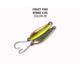 Колеблющаяся блесна Crazy Fish Sense 4.5 г #20 купить в Казани с доставкой по России в рыболовном интернет-магазине Spinningistlife