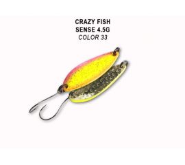 Колеблющаяся блесна Crazy Fish Sense 4.5 г #33 купить в Казани с доставкой по России в рыболовном интернет-магазине Spinningistlife