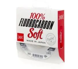 Леска монофильная Lucky John Fluorocarbon Soft 100/016