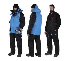 Костюм зимний Alaskan New PolarM синий/черный L(куртка+полукомбинезон)  купить в рыболовном интернет-магазине Spinningistlife