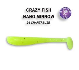 Силиконовые приманки Crazy Fish Nano minnow 1.6" 6-40-6-6