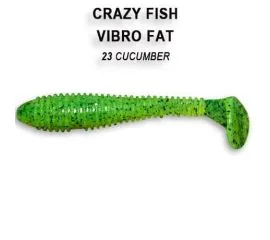Силиконовые приманки Crazy Fish Vibro fat 2.8" 1-71-23-6