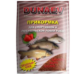 Прикормка "Dunaev Классика" 0.9кг  Универсальная Клубника купить в Казани с доставкой по России в рыболовном интернет-магазине Spinningistlife