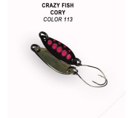 Колеблющаяся блесна Crazy Fish Cory 1.1 г #113 купить в Казани с доставкой по России в рыболовном интернет-магазине Spinningistlife