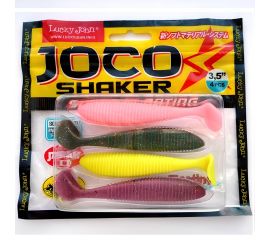 Виброхвосты съедобные Lucky John Joco Shaker John купить в Казани с доставкой по России в рыболовном интернет-магазине Spinningistlife