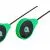 Удочка-балалайка зимняя Lucky John Mormax 24см зелёная недорого в интернет магазине Спиннингист Лайф