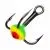 Крючок тройник для приманок Lucky John с цветной каплей размер.006/03 недорого в интернет магазине Спиннингист Лайф