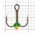 Крючок тройник для приманок Lucky John с цветной каплей размер.004/03 недорого в интернет магазине Спиннингист Лайф