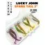 Набор приманок Lucky John Spark Tail 2” 5см с разборными чебурашками 3-8 гр