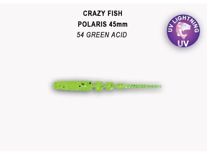 Силиконовая приманка Crazy Fish Polaris 1.8" 5-45-54-6
