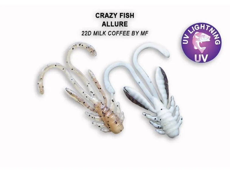 Силиконовые приманки Crazy Fish Allure 1.1" 46-27-22d-6