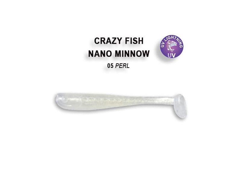 Силиконовые приманки Crazy Fish Nano minnow 1.6" 6-40-5-1