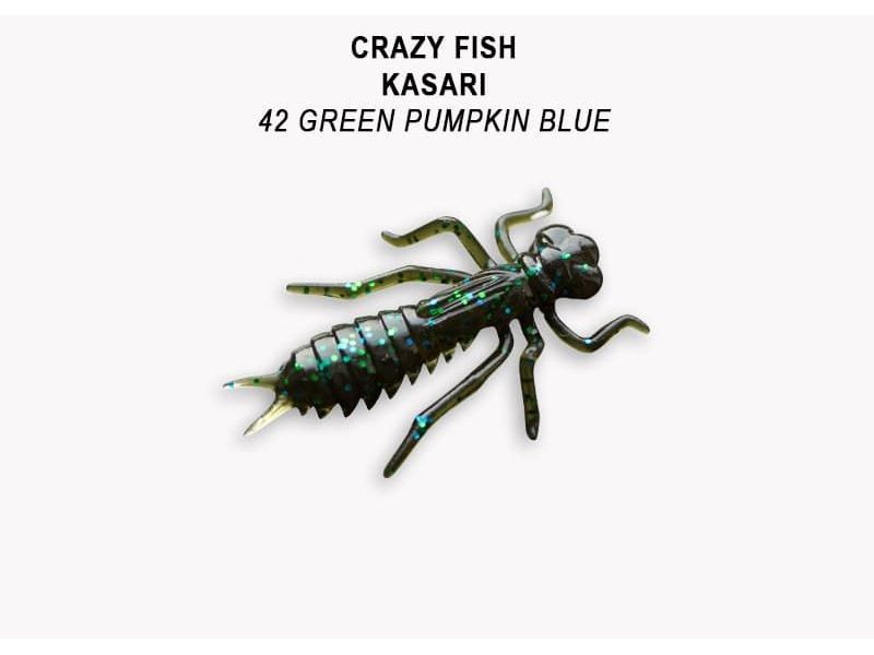 Силиконовые приманки Crazy Fish Kasari 1.6" 51-40-42-7-F