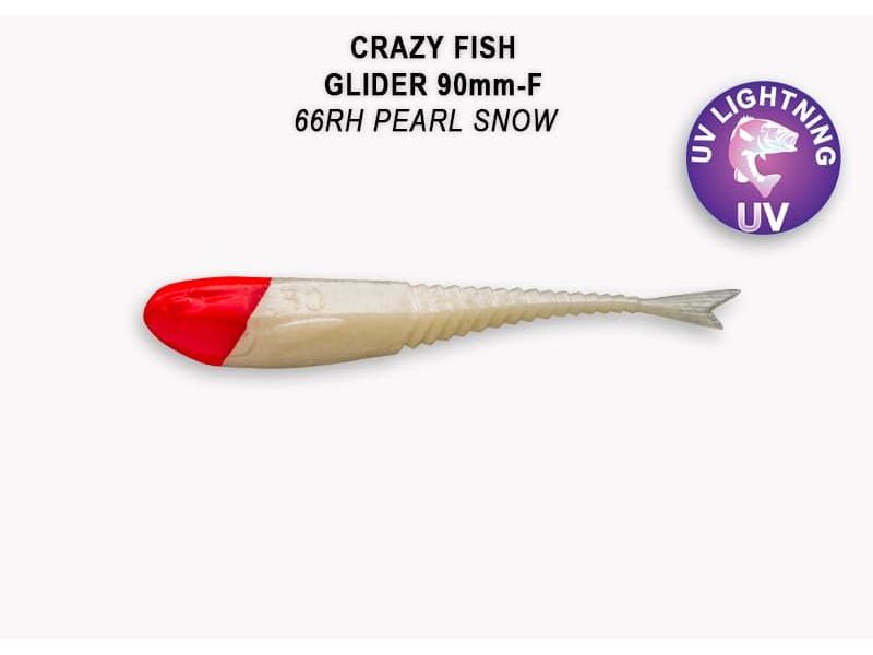 Силиконовые приманки Crazy Fish Glider 3.5" 36-90-66RH-6-F
