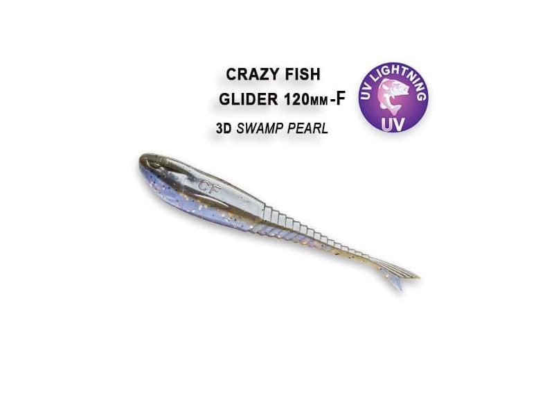 Силиконовые приманки Crazy Fish Glider 5" 37-120-3d-6-F