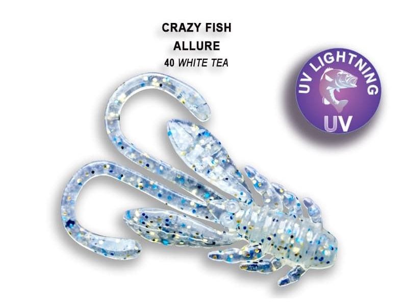 Силиконовые приманки Crazy Fish Allure 1.6" 23-40-40-6