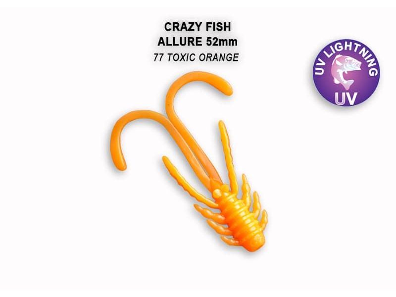 Силиконовые приманки Crazy Fish Allure 2" 47-52-77-6