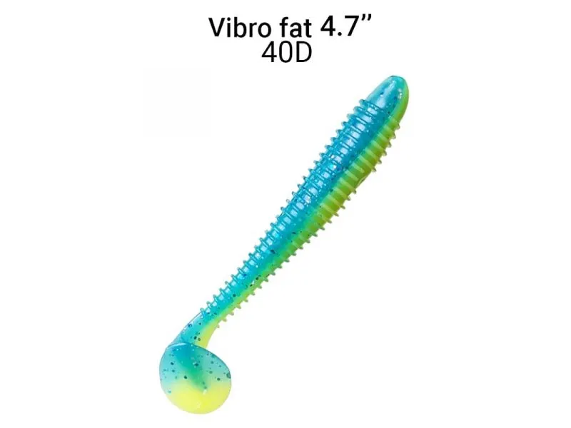 Силиконовые приманки Crazy Fish Vibro fat 4.7" 39-120-40d-6