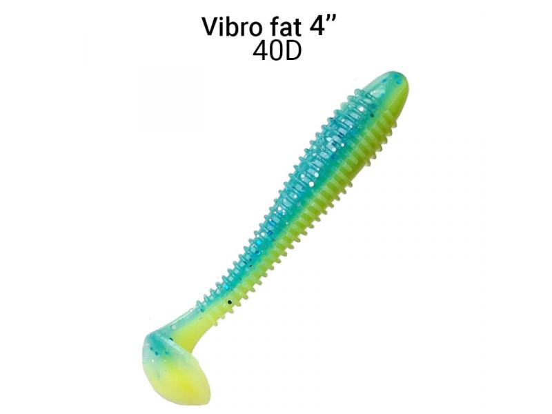 Силиконовые приманки Crazy Fish Vibro fat 4" 14-100-40d-6