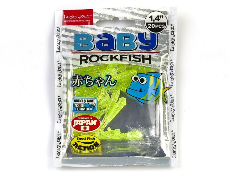 Виброхвосты съедобные LJ Pro Series Baby Rockfish 1.4in (03.50)/071 20шт