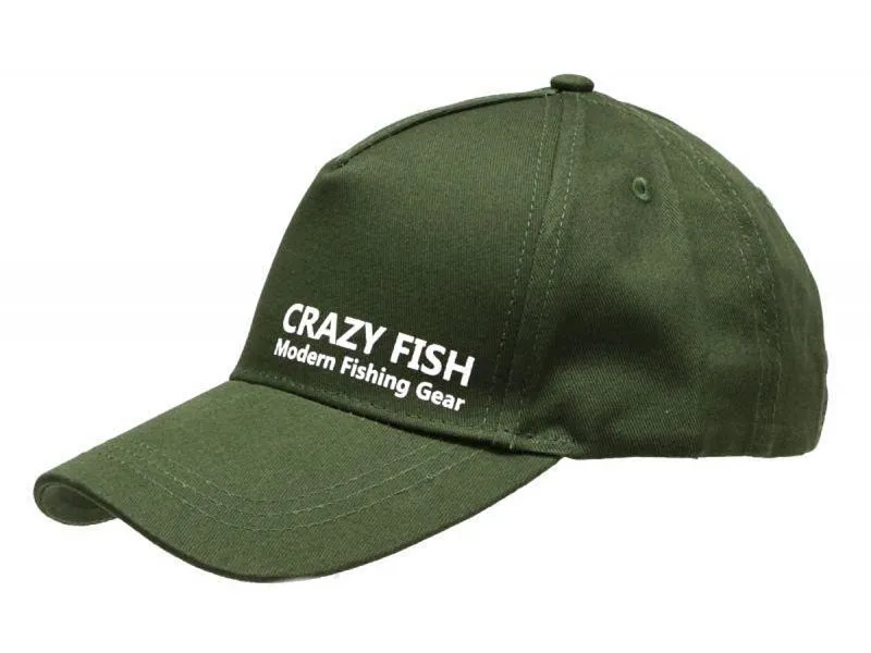 Кепка Crazy Fish Modern green