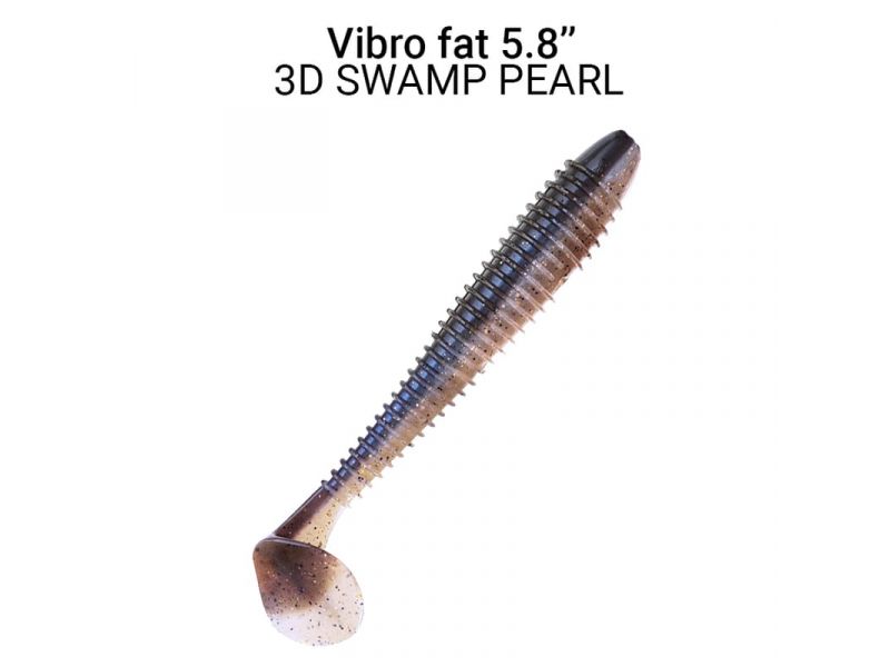 Силиконовая приманка Crazy Fish Vibro Fat 5.8" 74-145-3d-6 недорого в интернет магазине Спиннингист Лайф